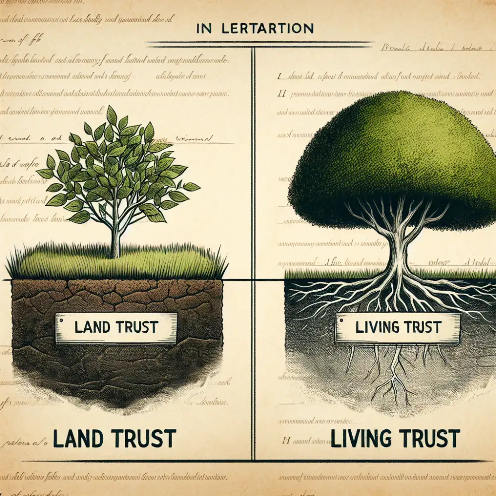 land trust vs living trust