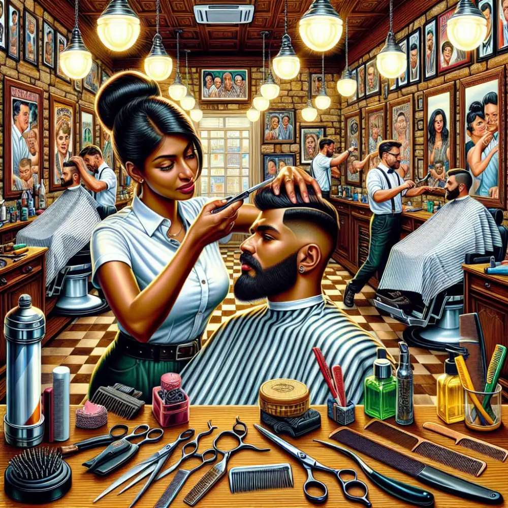 women barbers