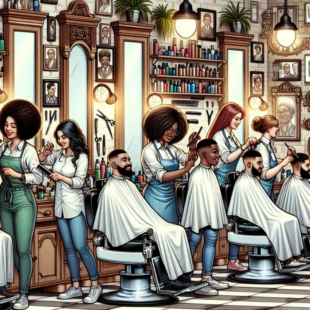 women barbers