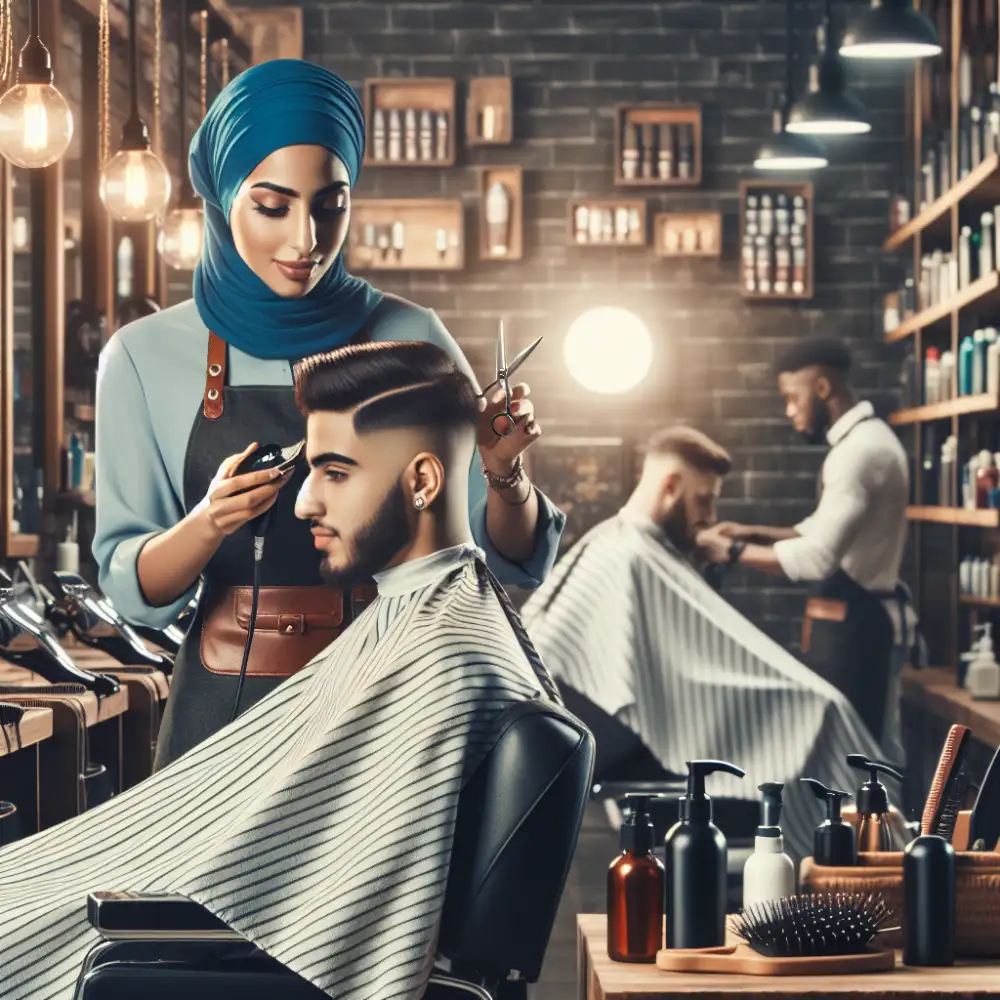 women barbers