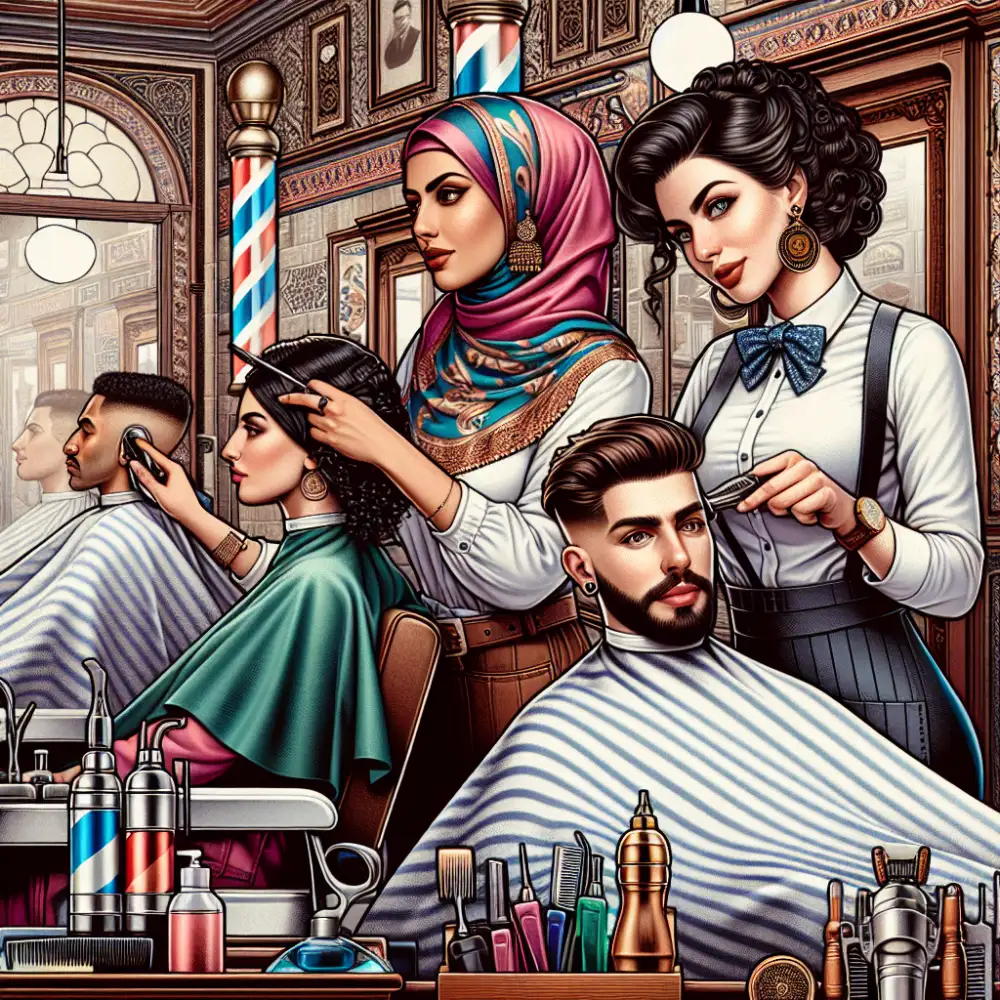 women barbers