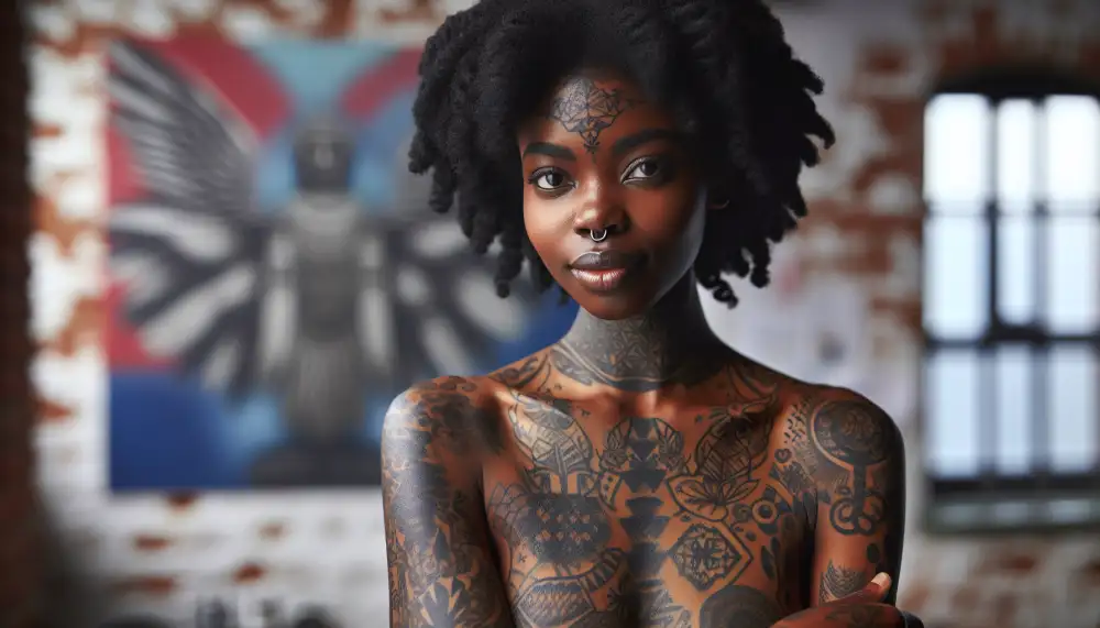 black women tattoos