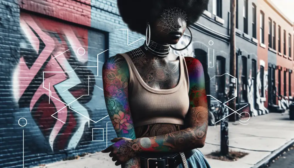 black women tattoos